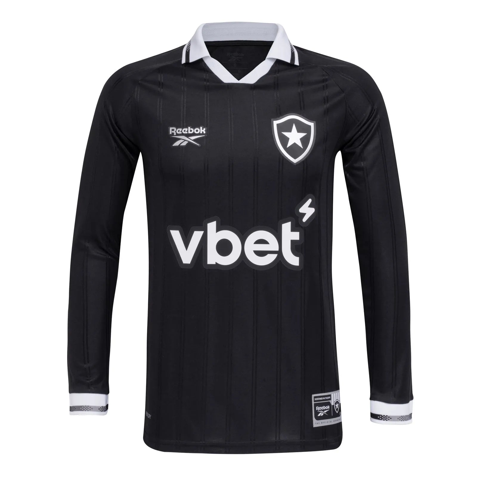 Camisa Botafogo Reebok Away 25/26 - Preta - Long Sleave