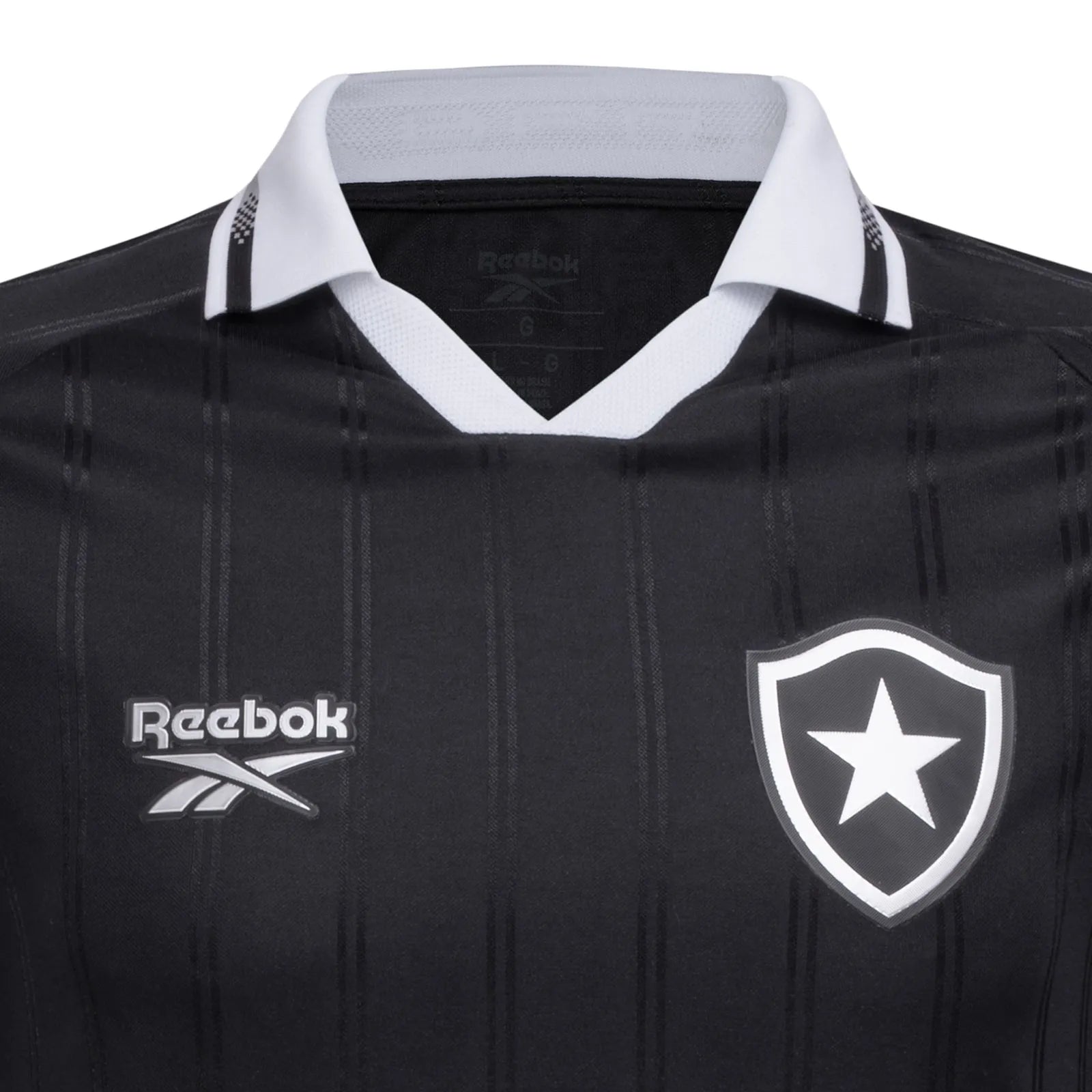 Camisa Botafogo Reebok Away 25/26 - Preta - Long Sleave
