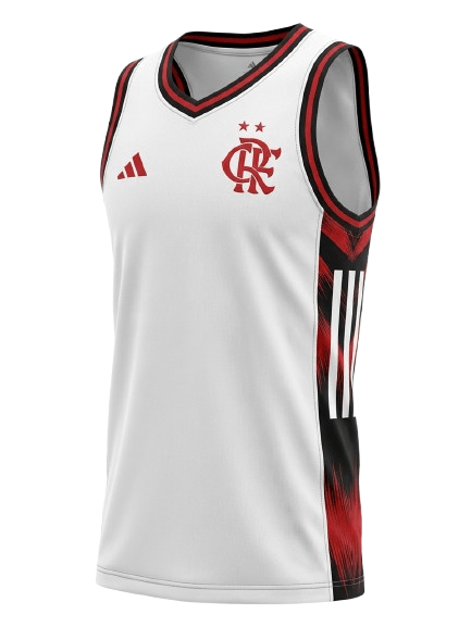Camiseta Regata do Flamengo CRF BB H JSY Adidas Masculina