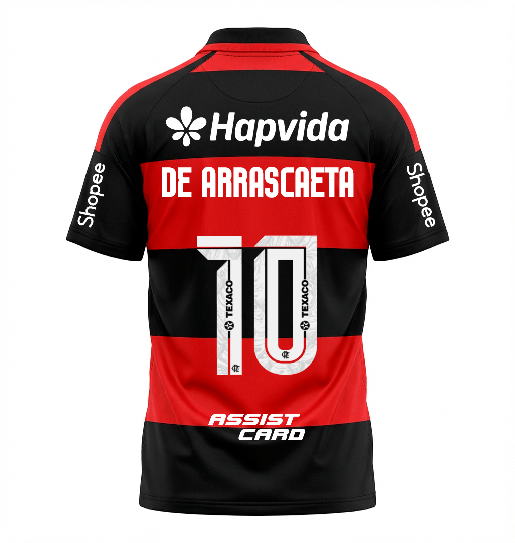 Camisa 1 Flamengo 2026/27 – Com Patrocínio - Torcedor Masculino