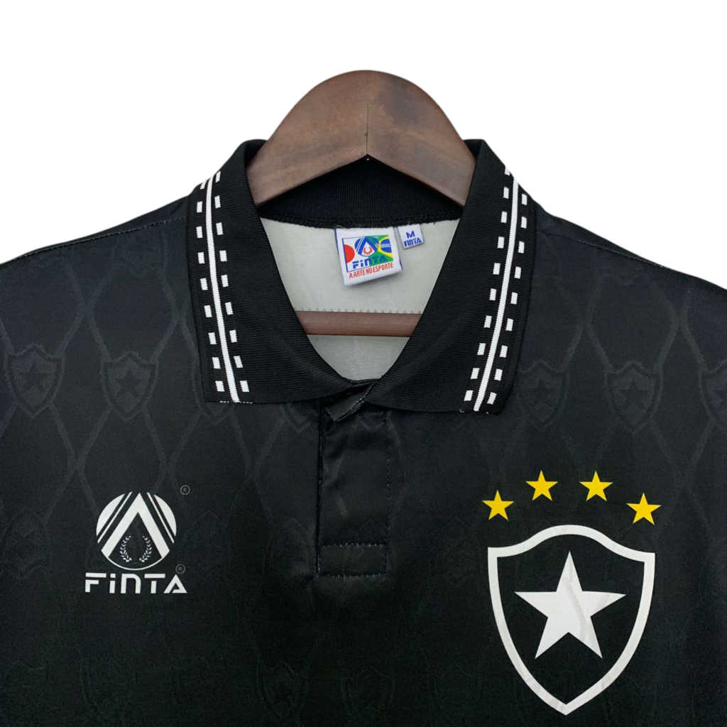 Camisa Botafogo Retrô II 1995/96 Masculina - Preta