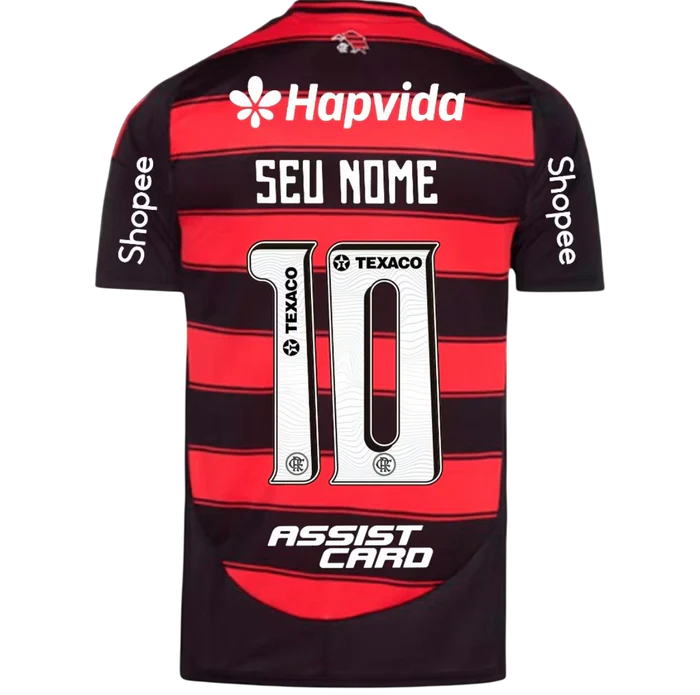 Camisa Adidas Flamengo 2025/26 I Com Patrocínios