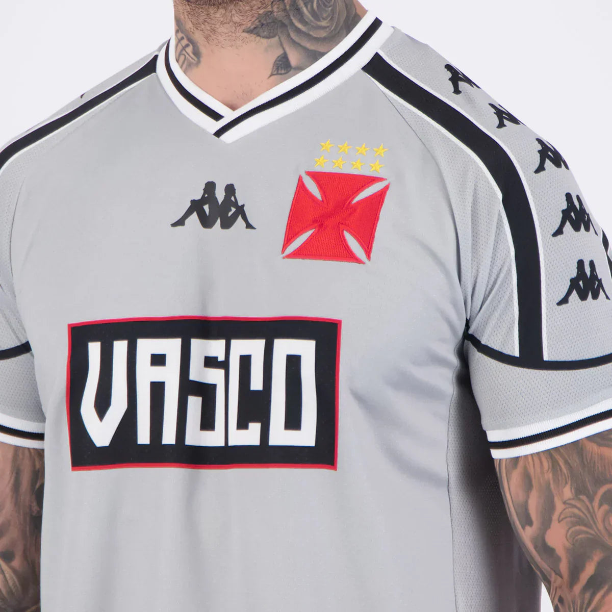 Camisa Kappa Vasco Aquecimento 2025