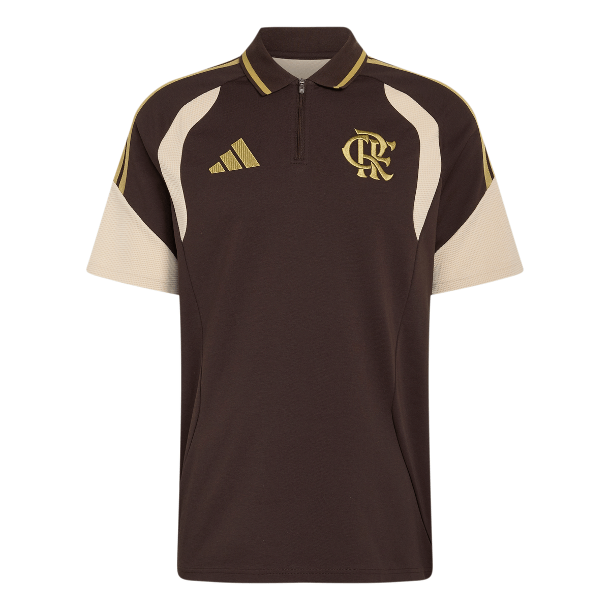 Camisa Polo Flamengo Treino Atleta Adidas 2026