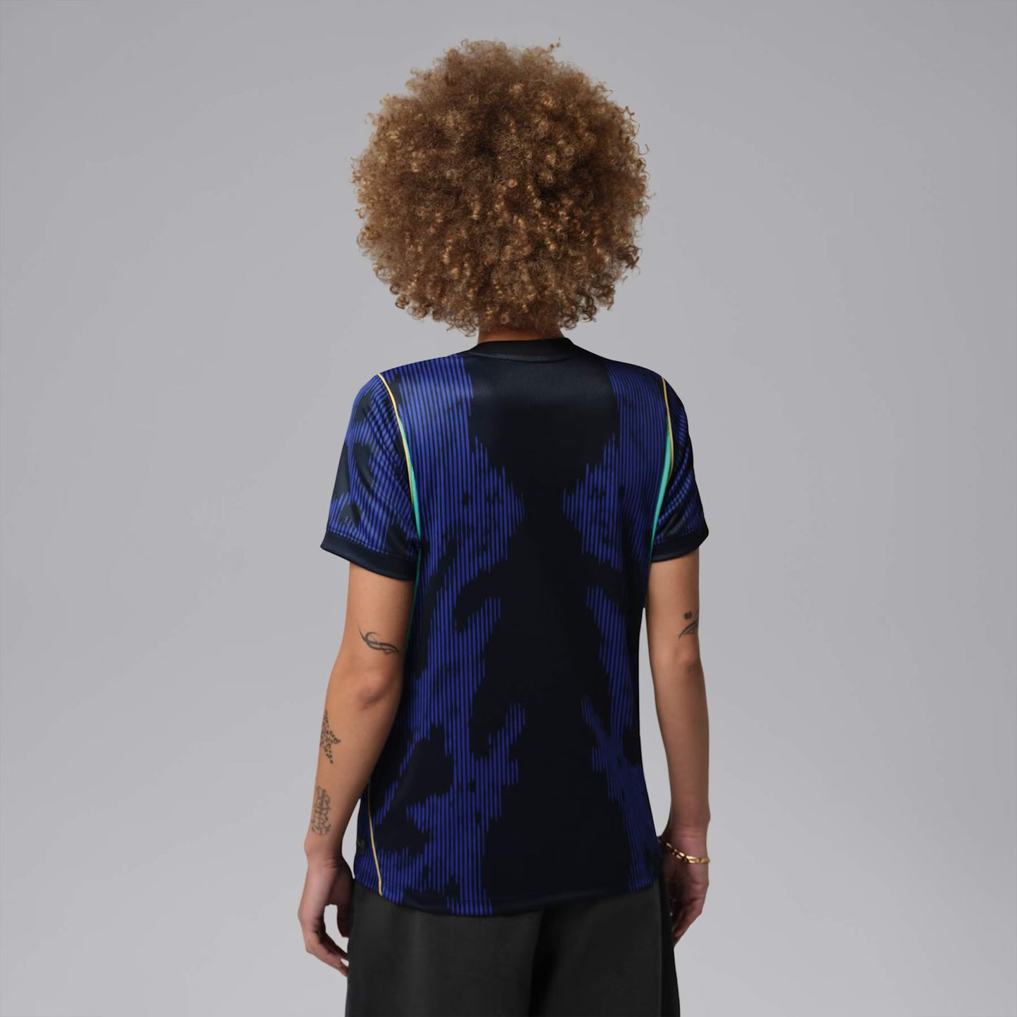 Camisa Brasil Jordan II 2026/27 Torcedora Pro Feminina - Azul