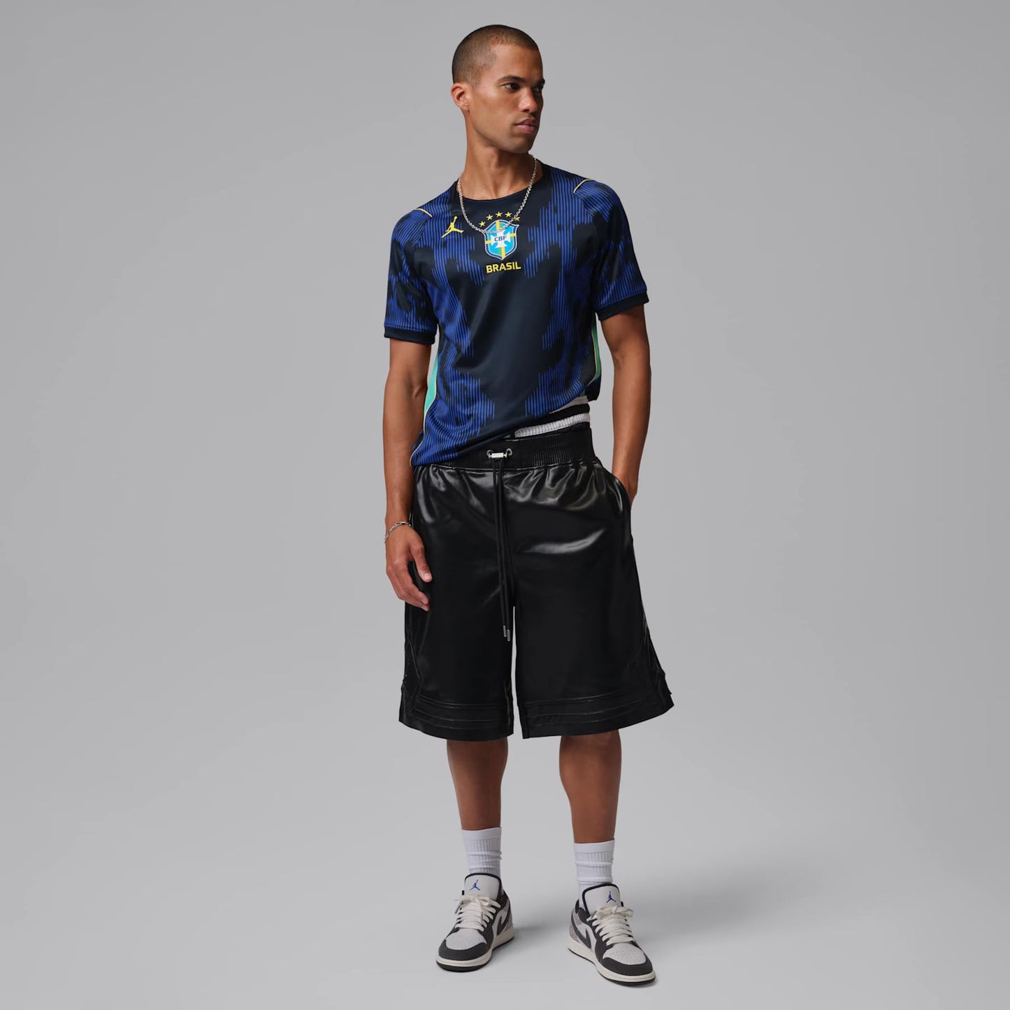 Camisa Brasil Jordan II 2026/27 Torcedor Pro Masculina - (Pronta Entrega)
