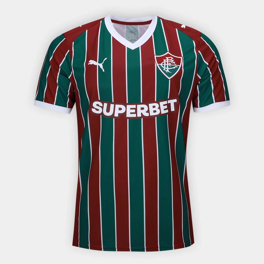 Camisa Fluminense I 26/27 s/n Torcedor Puma Masculina - Tricolor