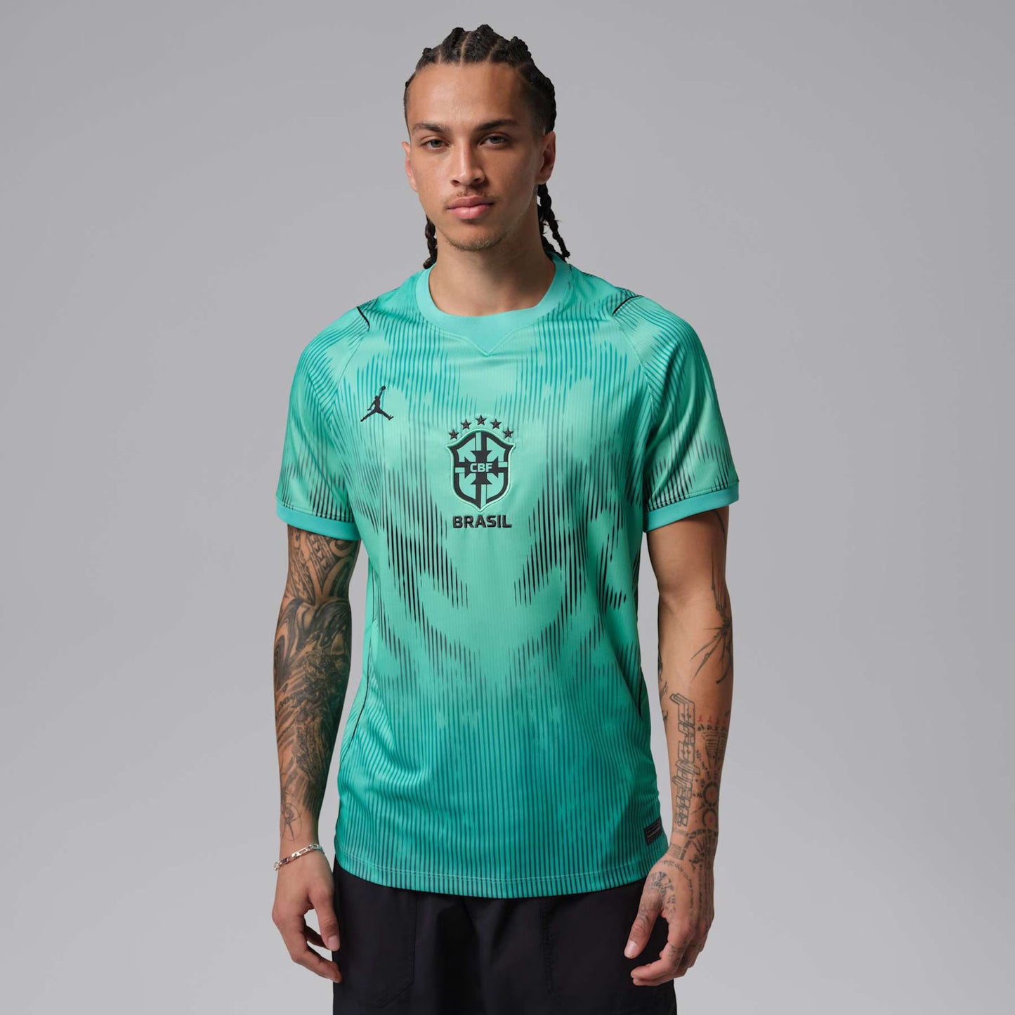 Camisa de Goleiro Brasil Jordan 2026/27 Torcedor Pro Masculina - (Pronta Entrega)