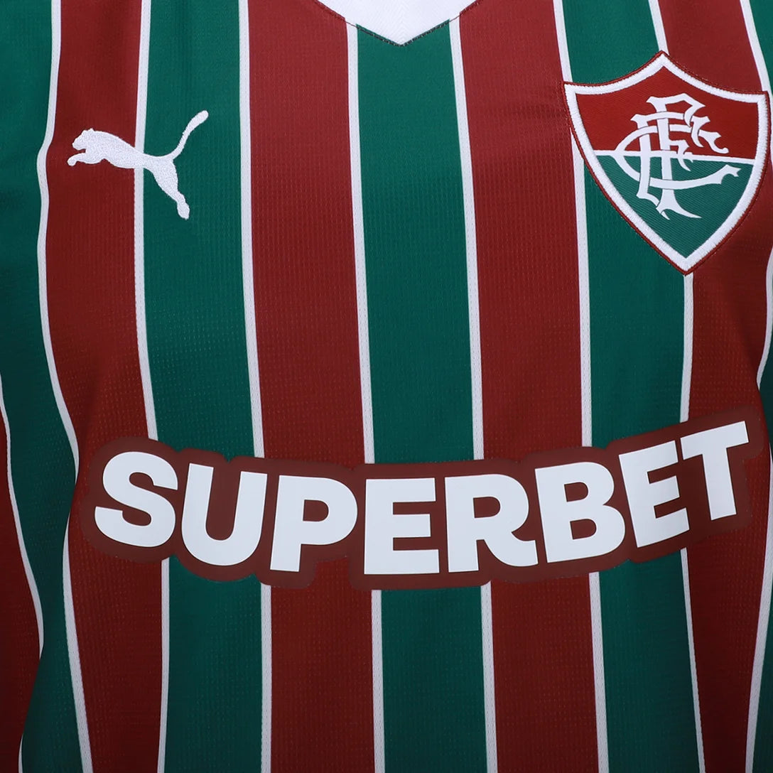 Camisa Fluminense I 26/27 s/n Torcedor Puma Masculina - Tricolor