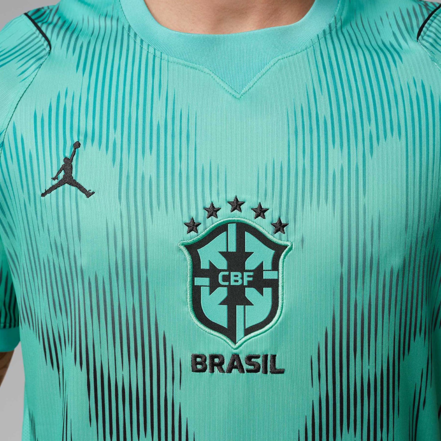 Camisa de Goleiro Brasil Jordan 2026/27 Torcedor Pro Masculina - (Pronta Entrega)
