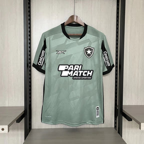 Camisa Botafogo Goleiro 24/25 Torcedor Reebok Masculina + Patrocínios - Verde