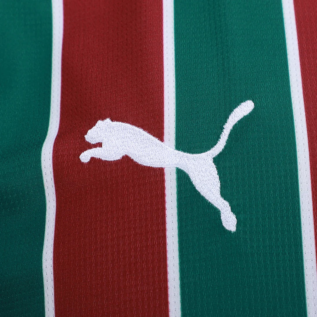 Camisa Fluminense I 26/27 s/n Torcedor Puma Masculina - Tricolor