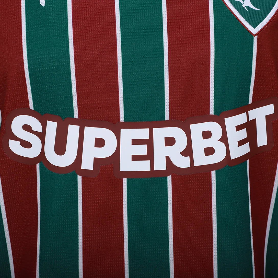 Camisa Fluminense I 26/27 s/n Torcedor Puma Masculina - Tricolor