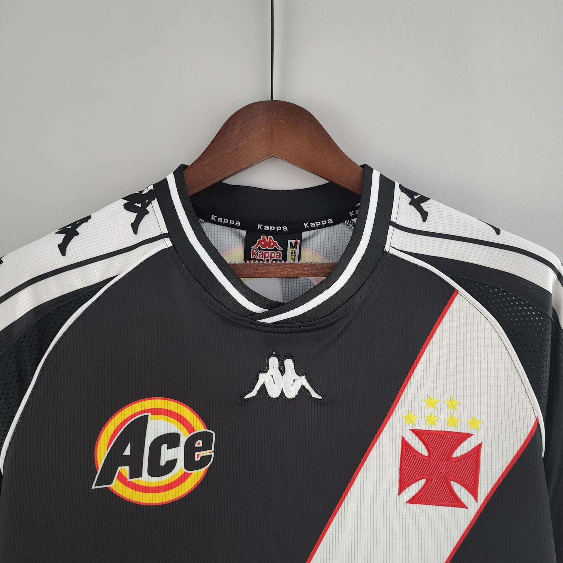 Camisa Retrô Vasco da Gama 2000/00 Home - Preto