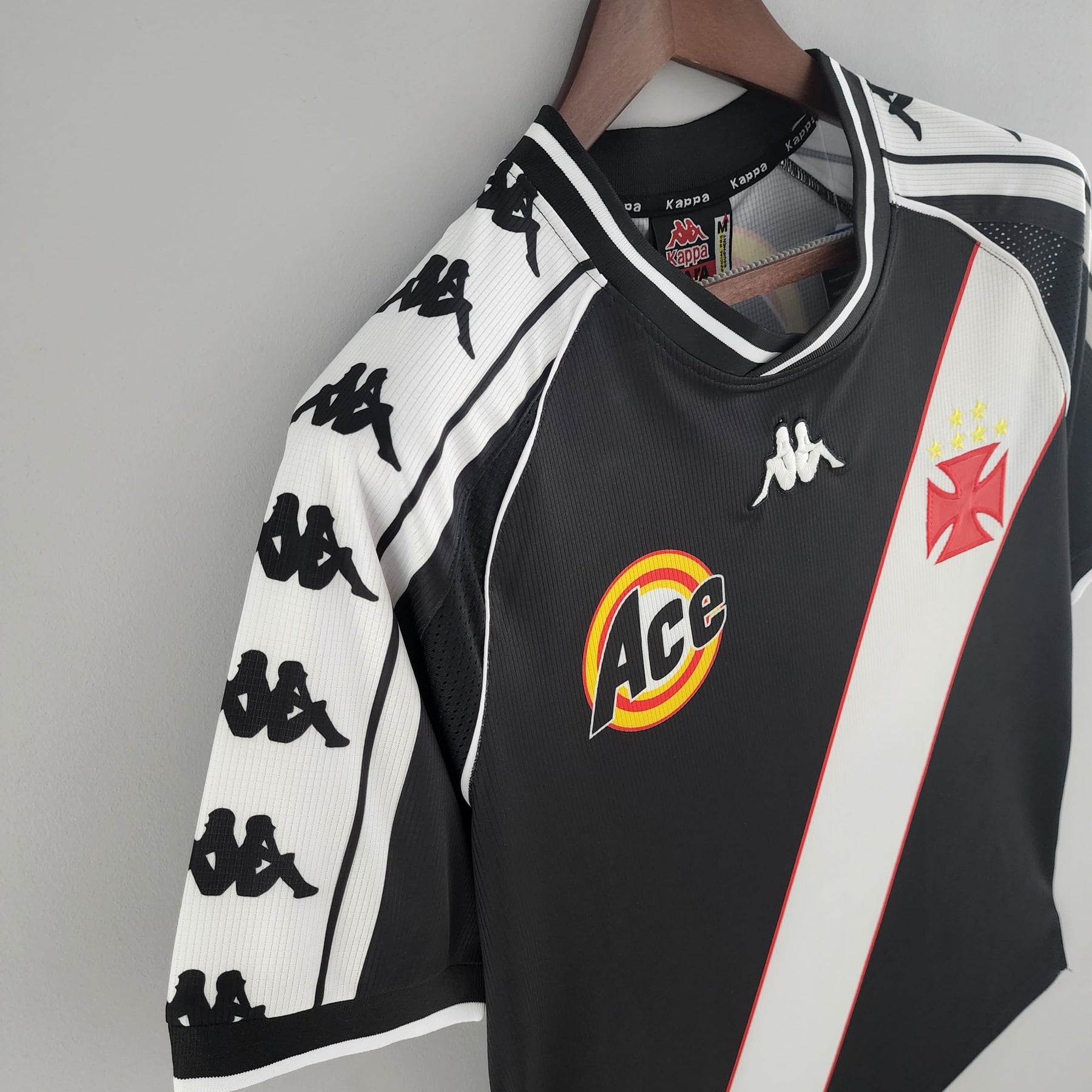 Camisa Retrô Vasco da Gama 2000/00 Home - Preto