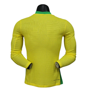 Camisa l Seleção Brasileira 25/26 Home - Manga Longa - Versão Jogador