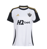 Camisa Feminina adidas Atlético Mineiro 2025 - Jogo 2 Com Patrocínio H2bet