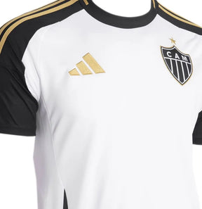 Camisa Masculina Adidas Atlético Mineiro 2025 - Jogo 2 Com Patrocínio H2bet