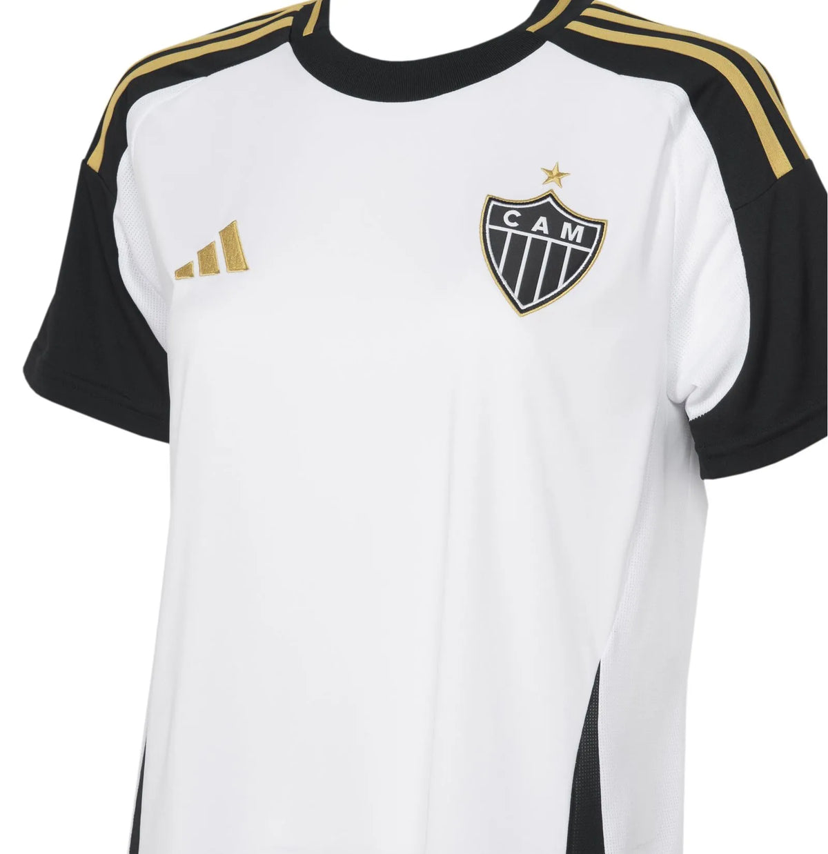 Camisa Feminina adidas Atlético Mineiro 2025 - Jogo 2 Com Patrocínio H2bet