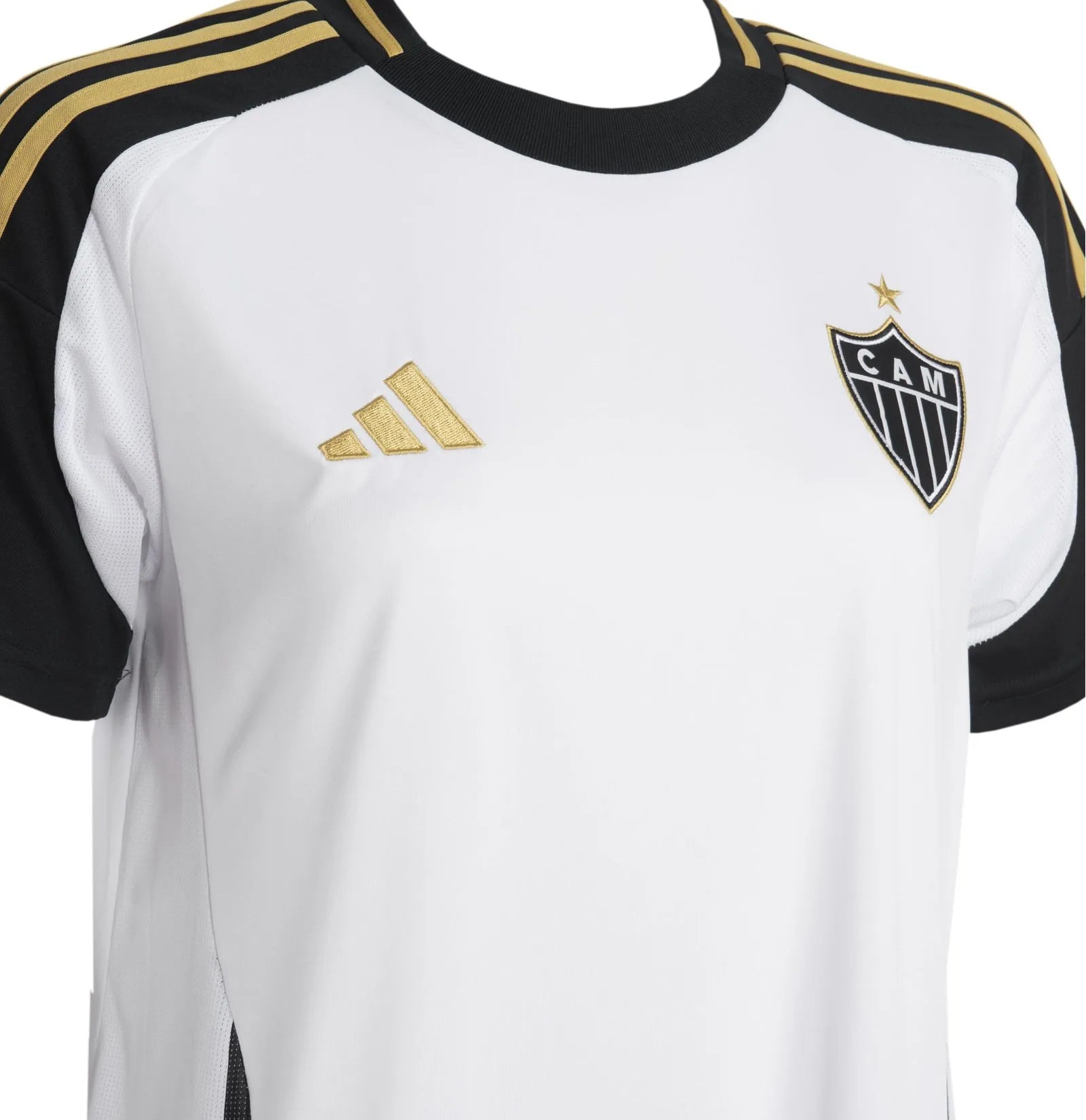 Camisa Feminina adidas Atlético Mineiro 2025 - Jogo 2 Com Patrocínio H2bet