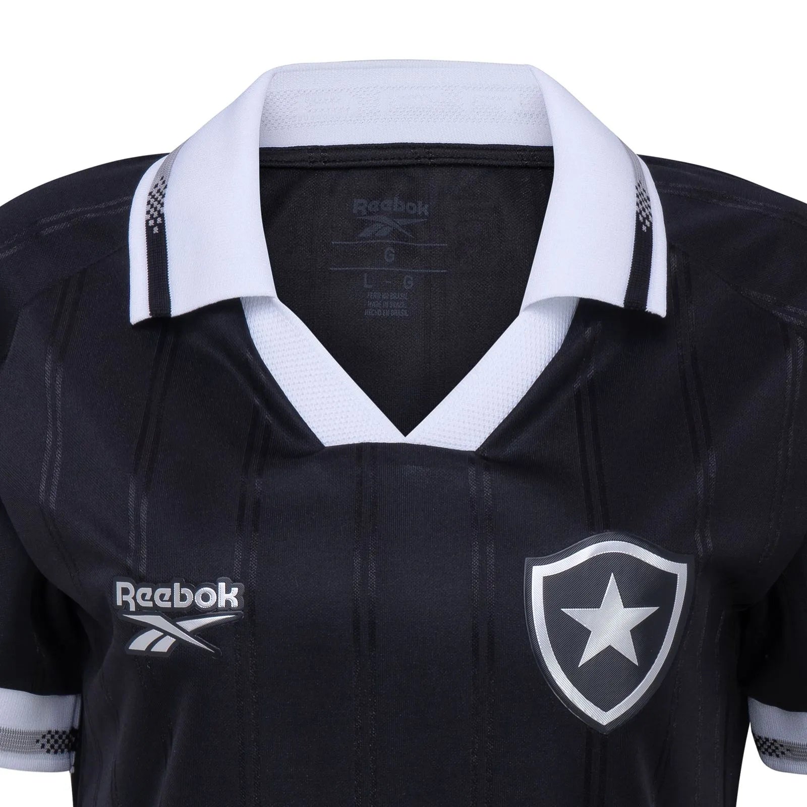Camisa Botafogo Reebok Away 25/26 - Feminina - Preta