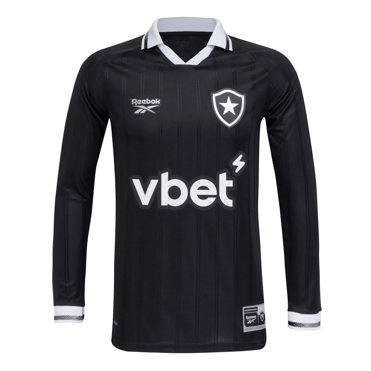 Camisa Botafogo Reebok Away 25/26 - Preta - Long Sleave