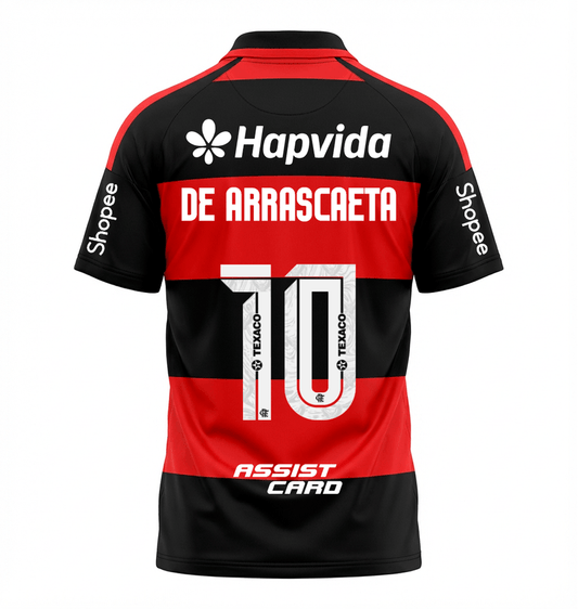 Camisa Adidas Flamengo 2026/27 I De Arrascaeta N° 10