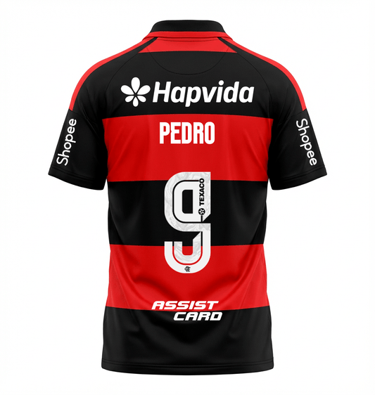 Camisa Adidas Flamengo 2026/27 I Pedro N° 9