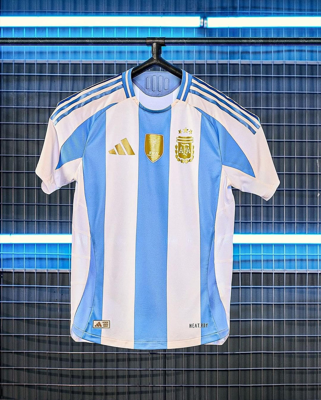 Camisa Argentina Adidas Home 24/25 Masculina Jogador Com Patch