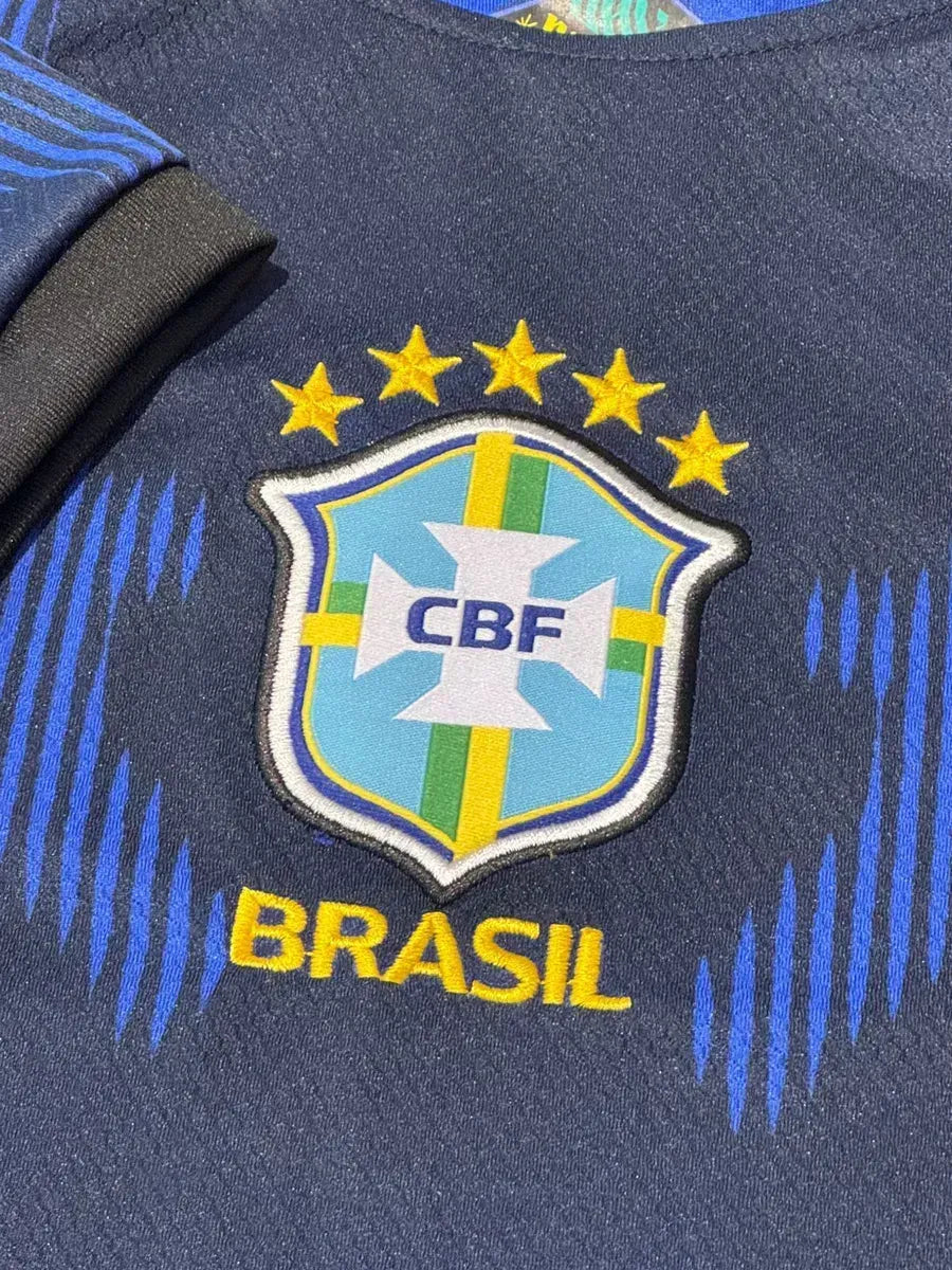 Camisa Seleção  Brasileira Copa Mundo 26/27 Azul Homem Torcedor