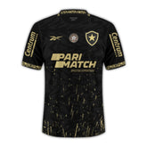 Camisa Botafogo 24/25 Away Torcedor Masculina + Patrocínios - Preto