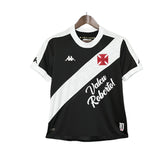 Camisa Vasco Home 24/25 Feminina kappa Torcedor Patrocínios - Preto