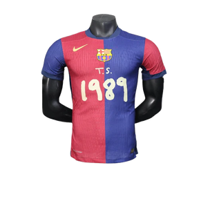 Camisa l Barcelona 25/26 Edição Especial Taylor Swiftt 1989 - Versão Jogador