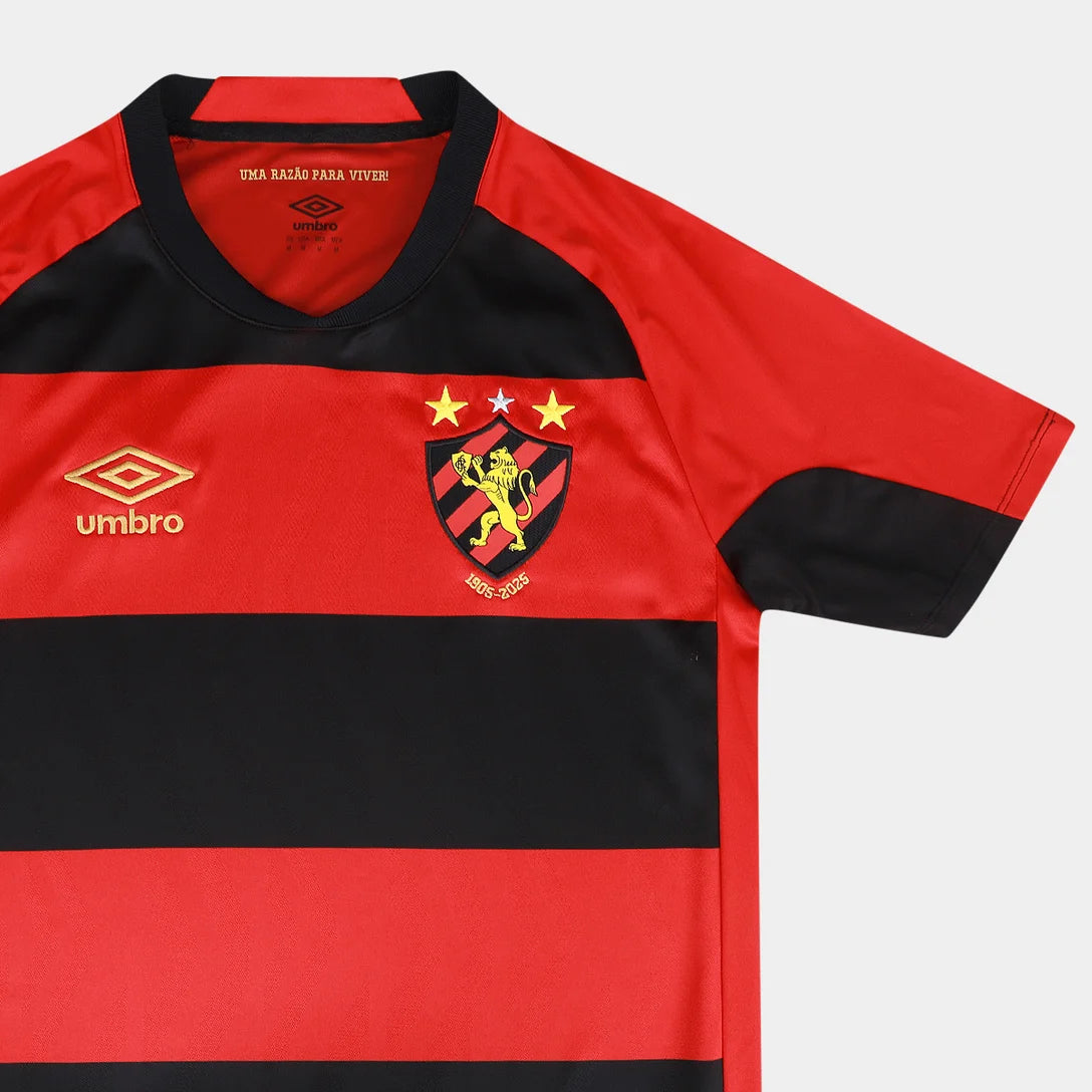 Camisa Sport I 25/26 Torcedor Umbro Masculina - Vermelho+Preto