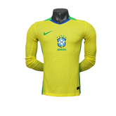 Camisa l Seleção Brasileira 25/26 Home - Manga Longa - Versão Jogador