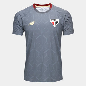Camisa São Paulo 25/26 Treino New Balance Masculina - Cinza