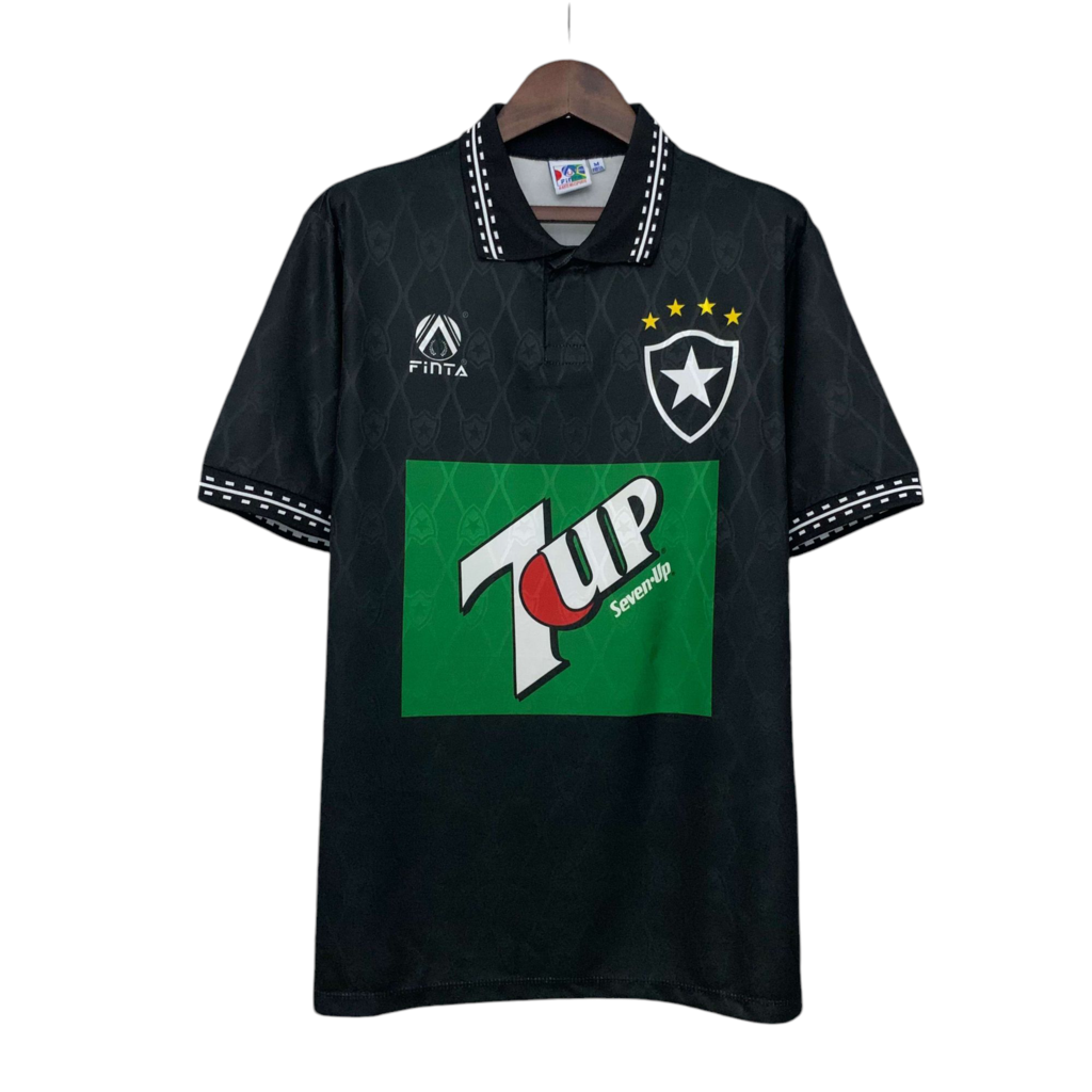 Camisa Botafogo Retrô II 1995/96 Masculina - Preta