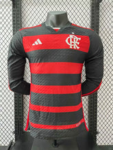 Camisa Adidas Flamengo I 24/25 Manga Longa Modelo Jogador