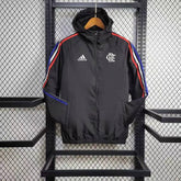 Jaqueta Corta Vento Flamengo 24/25 Adidas - Preta