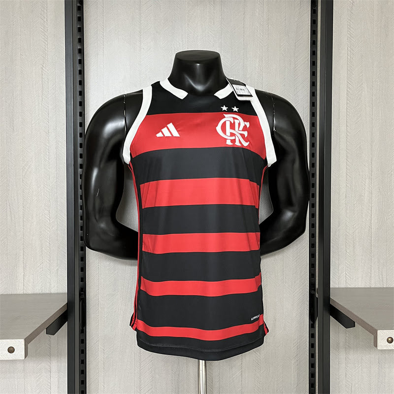Regata de Basquete Home NBA Flamengo 24/25 Masculina - Preto - Vermelho
