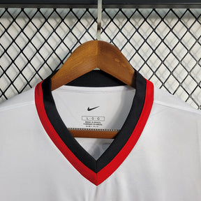 Camisa Retro Flamengo Away Nike 2001 Torcedor Masculino Branco