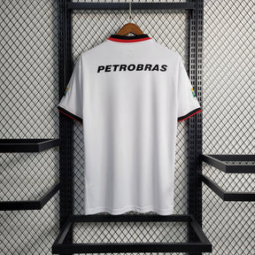 Camisa Retro Flamengo Away Nike 2001 Torcedor Masculino Branco