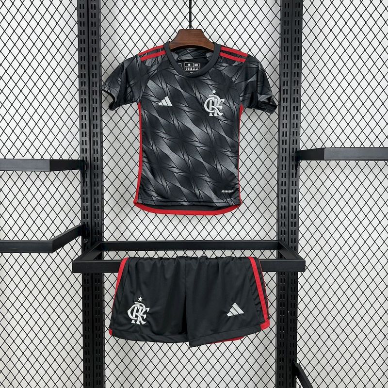 Uniforme lll Infantil Flamengo Modelo 24/25