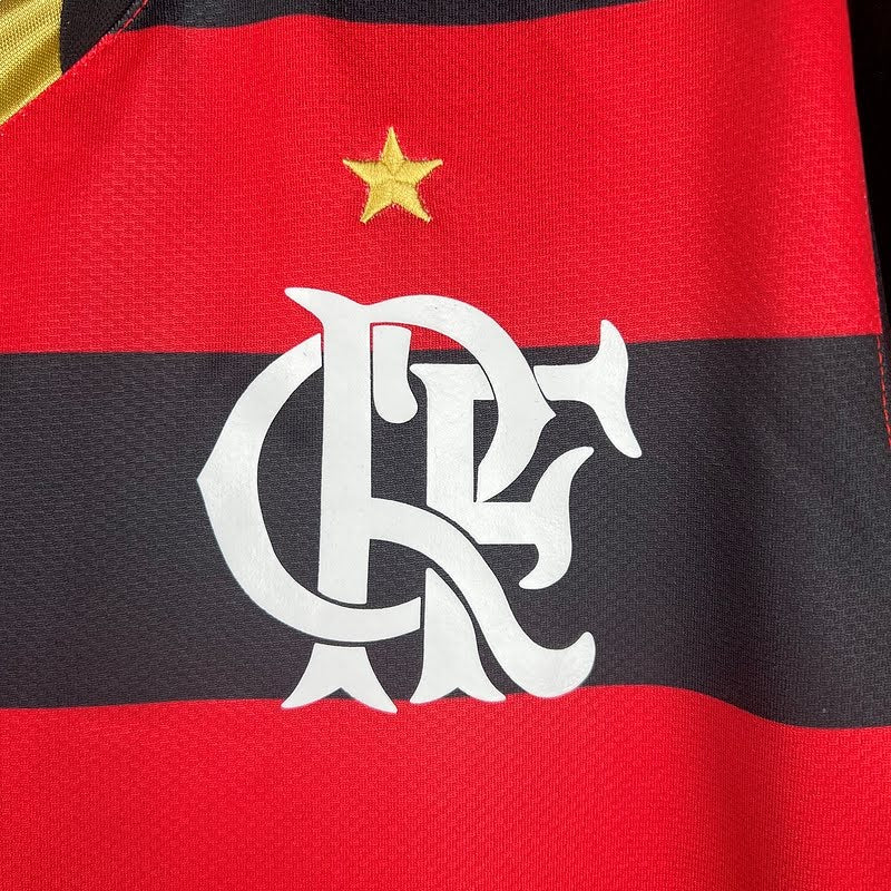 Camisa Retrô Flamengo 2009 Home Versão Manga longa