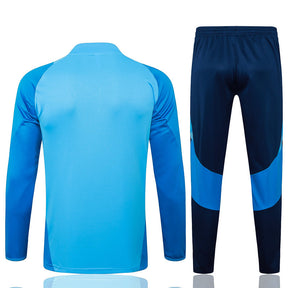 Conjunto Flamengo Treino Azul Claro Masculino 25/26