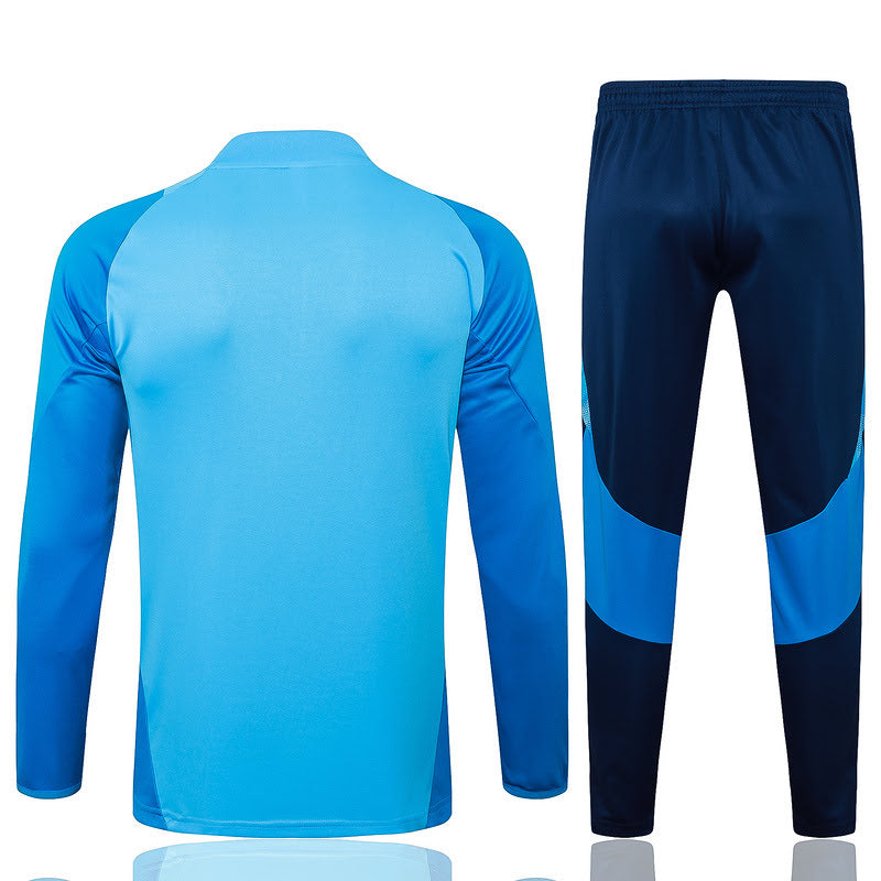 Conjunto Flamengo Treino Azul Claro Masculino 25/26