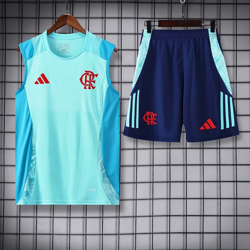 Conjunto Adidas Flamengo de Treino 2025 - Masculina Silk