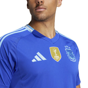 Camisa Argentina 24/25 Adidas Away Masculina Torcedor Com Patch