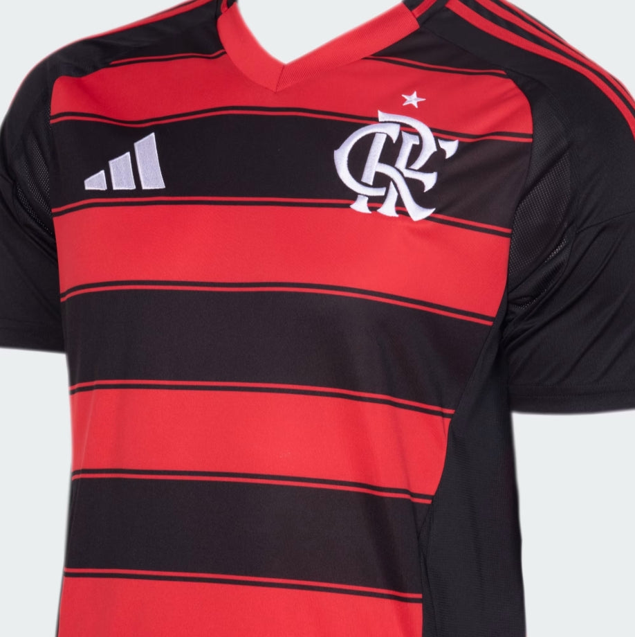 Uniforme Infantil CR Flamengo l 2025/26 Rubro-Negro
