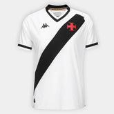 Camisa Vasco II 25/26 Kappa Feminina - Branco & Preto